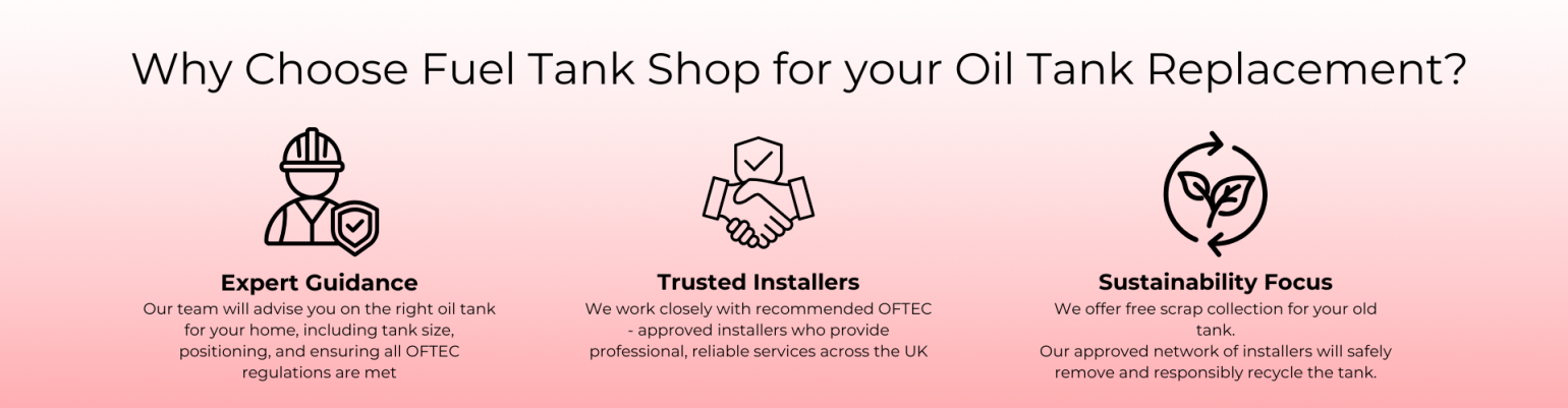 Why Choose Fuel Tank Shop for your Oil Tank Replacement